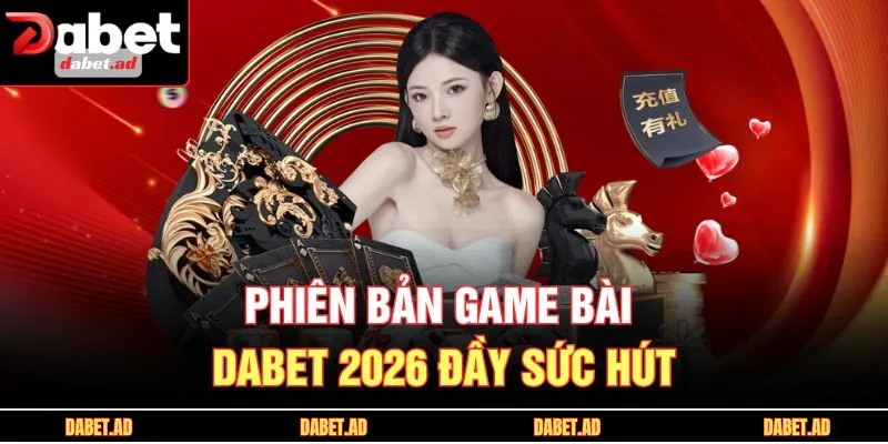 Phiên bản game bài DABET 2026 đầy sức hút